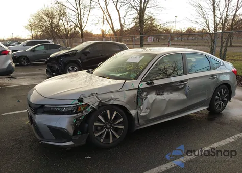 2023 Honda Civic Ex/Ex W/O Bsi из США, поврежденный, VIN 2HGFE1F72PH310938